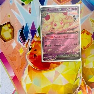 Alcremie EX Journey Together Pokémon Card